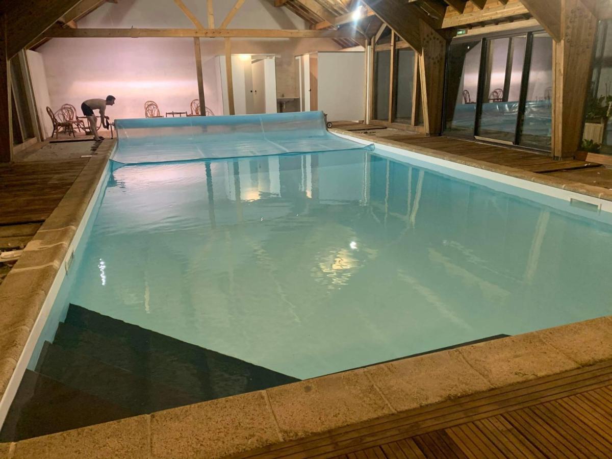 APPART-DUPLEX VUE MER PANORAMIQUE BALCON&PISCINE proche commerce Penmarcʼh Extérieur photo